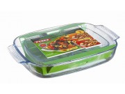 Pyrex 3 Piece Roasting Set (1 dish 39 x 25cm & 2 dishes 22 x 14cm)